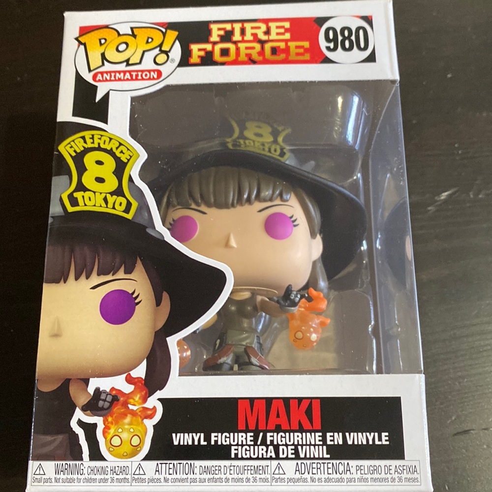 maki funko pop! from fire force